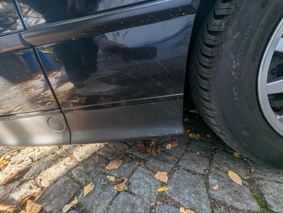 BMW E36 Unterboden entrosten und mit Unterbodenschutz versehen in München