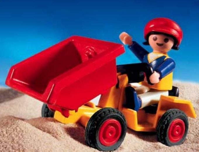 Playmobil 4600 Mädchen mit Dumper " inkl. Versand " in Bochum