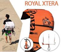 Kite NEU Royal Xtera 11m + Steuerstange + Seile + Pumpe + Tasche Sachsen - Arnsdorf Vorschau