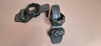 H&M Sandalen mit Absatz Damenschuhe Schuhe Mules Gr. 37  schwarz Baden-Württemberg - Mannheim Vorschau