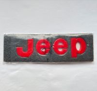 Jeep Logo Schriftzug rot zum Aufkleben Cherokee Wrangler Sachsen - Chemnitz Vorschau
