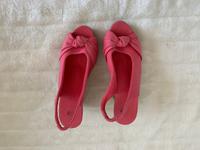 Sommer Plateau Schuhe, rosa Saarland - Beckingen Vorschau