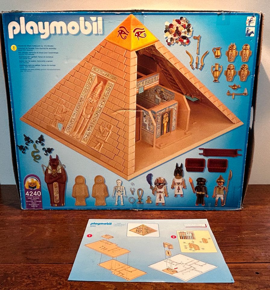 Playmobil 4240 Pyramide groß, Ägypten, mit OVP/Anleitung in Reinfeld