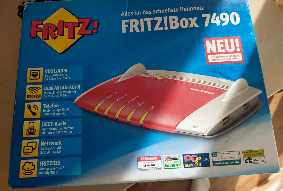 Fritz Box 7490 in Weil im Schönbuch