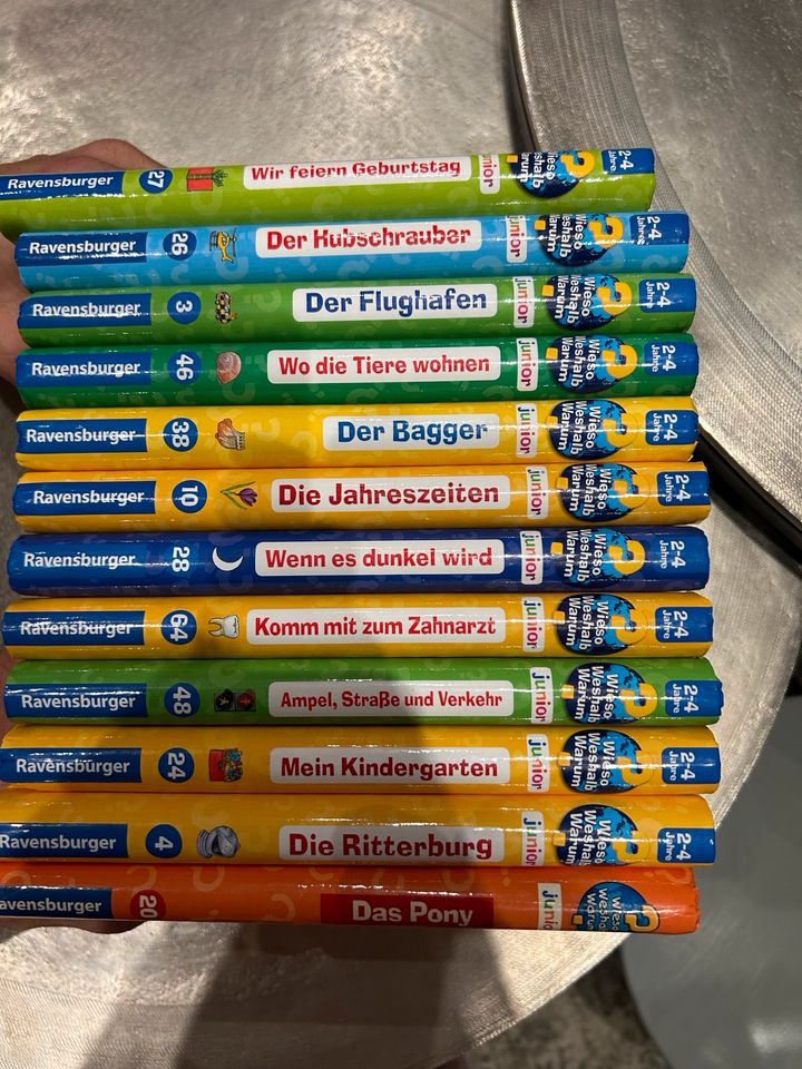 Wieso weshalb warum Bücher Set 25 Stück in Augsburg