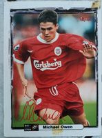 Autogrammkarte Michael Owen Liverpool FC Nordrhein-Westfalen - Bottrop Vorschau