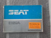 Seat Ibiza 021A Betriebsanleitung Ausgabe 1989 Sachsen-Anhalt - Zahna Vorschau