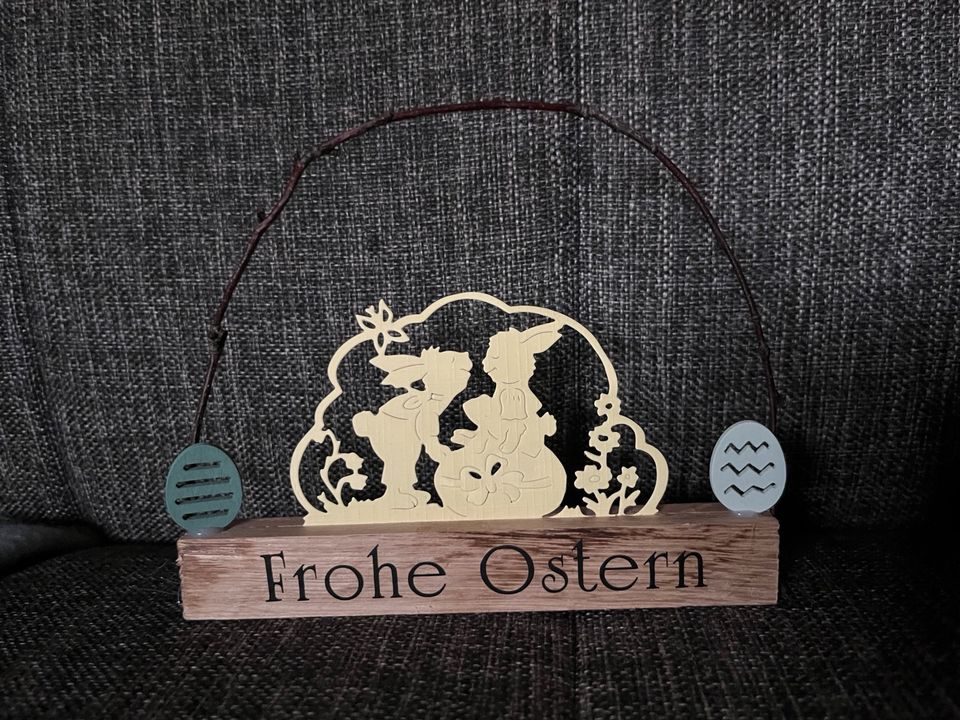 Osterdeko , Frühling, Hase , Etagere , Keraflott , 3D in Hage