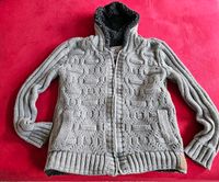 Strickjacke mit Kaputze grau L Sachsen-Anhalt - Halberstadt Vorschau