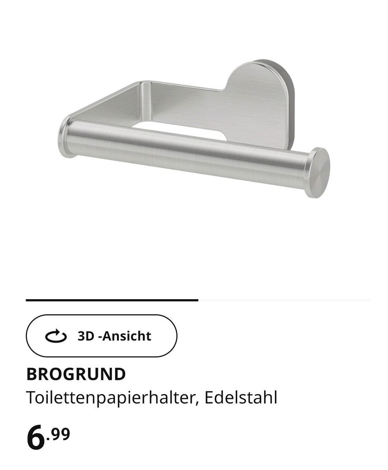 Klorollenhalterung Ikea in Löwenstein