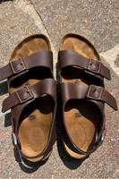 Birkenstock  Milano 45 braun neuwertig Bayern - Garmisch-Partenkirchen Vorschau