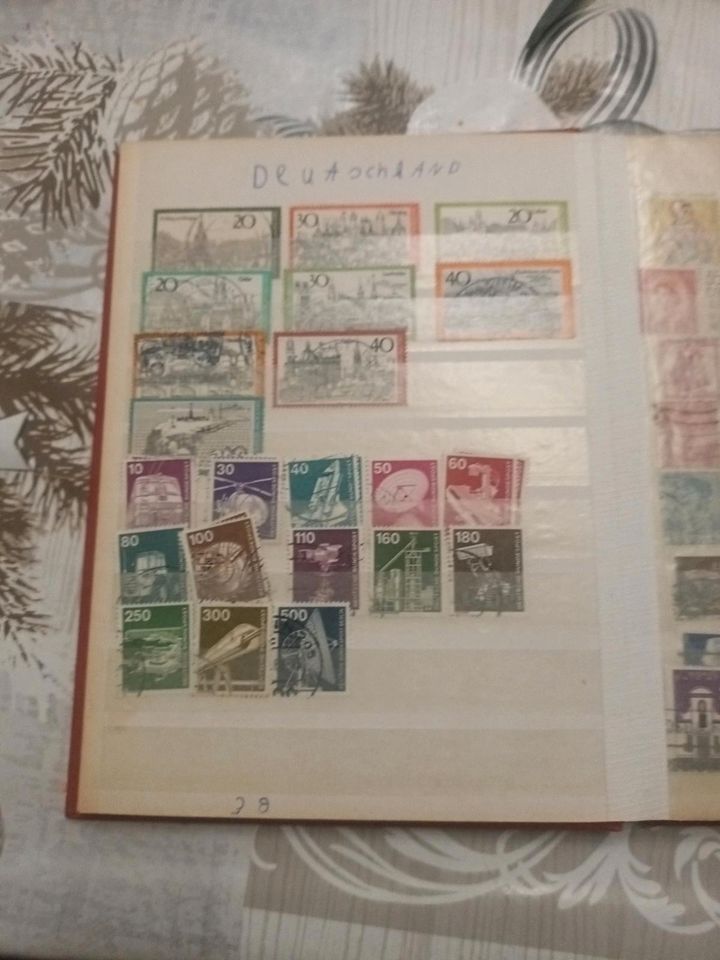 Briefmarkensammlung in Lindenfels