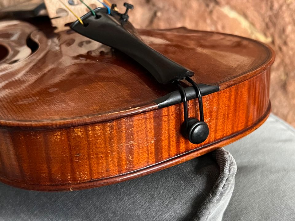 Meisterlich gebaute alte deutsche 4/4 Konzert- Geige Violine 1930 in Freiburg im Breisgau