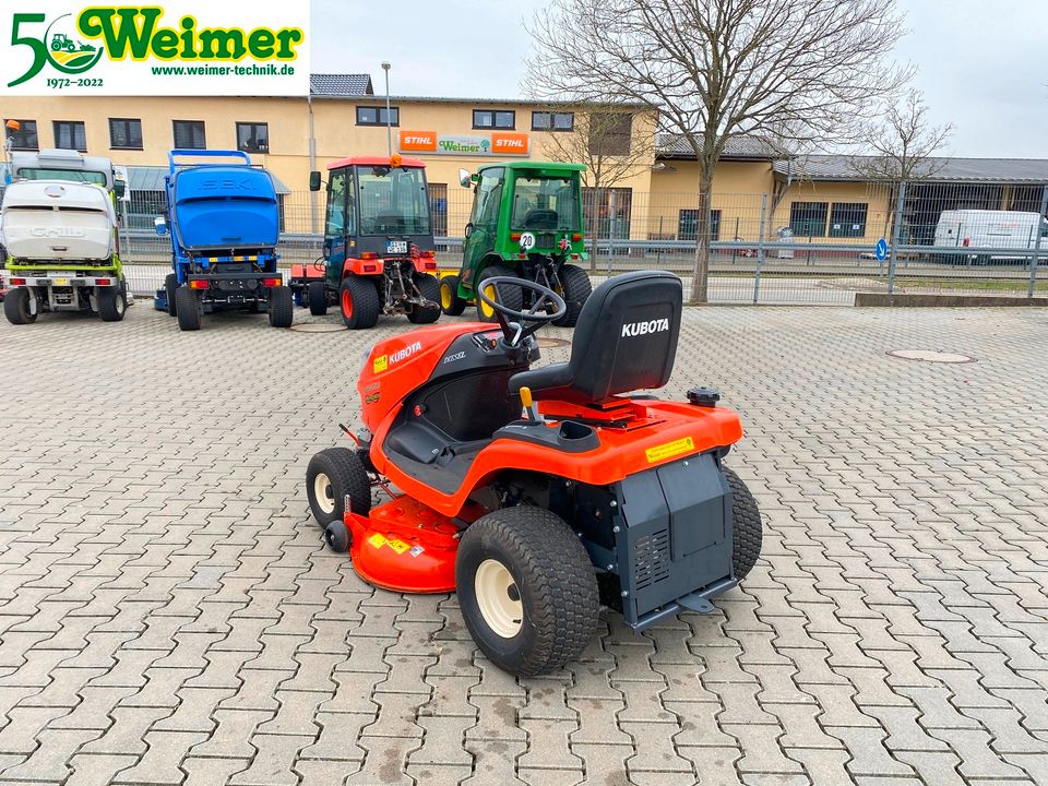 Kubota Aufsitzmäher Rasentraktor GR 1600 ID Seitenauswurf #86235 in Lollar