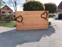 Hochzeit, Bilderwand, Holzwand, Bretterwand, Sichtschutz Bayern - Altmannstein Vorschau