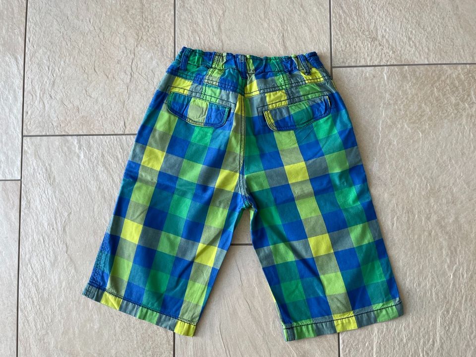 Yigga Jungen karierte Sommerhose / Bermuda, top, Gr. 140/146 in Bornheim