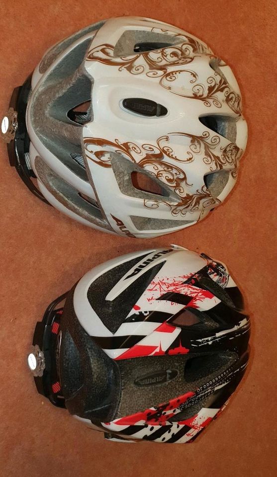 2x Alpina Fahrradhelm 48- 53 und 52-57 1x KED Hallo Kitty in Rostock