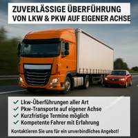 ZUVERLÄSSIGE ÜBERFÜHRUNG VON LKW & PKW AUF EIGENER ACHSE Nordrhein-Westfalen - Nordkirchen Vorschau