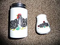 Zucker- und Salz- Streuer- boltze Keramik - mit Hühnerdekor Hamburg - Bergedorf Vorschau