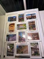 Großer Bilderrahmen, 12 Bilder, Vintage weißes Holz Bayern - Starnberg Vorschau