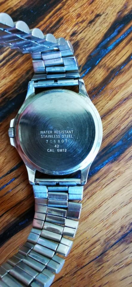 Dugena Quarz Herren Uhr Silber Armband CAL6M12 706807 Klassik in Nauheim