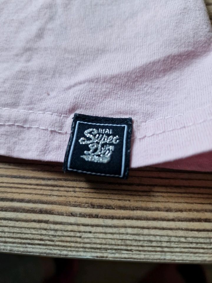 Superdry T-Shirt,  rosa, Größe 38 in Wülfrath