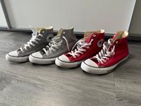 Top Converse Chucks Gr. 41,5 rot oder grau Sachsen - Pirna Vorschau