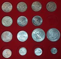 Münzen Konvolut US-Dollar 1921 - 1982 - u.a. Morgan Dollar Nordrhein-Westfalen - Mettmann Vorschau