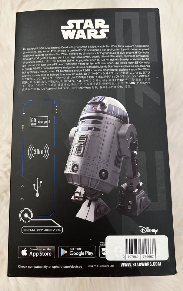 Star Wars R2-D2 enabled droid + Force Band (OVP, wie neu!) in Hildesheim