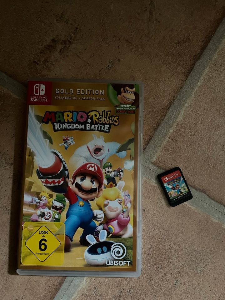 NintendoSwitch spiel mario rabbits gold edition in Oberhausen