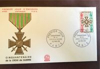 Ersttagsbrief Frankreich, croix de guerre Baden-Württemberg - Freiburg im Breisgau Vorschau
