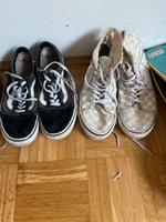 Vans schwarz flach 38 und weiß kariert 40 Bayern - Regensburg Vorschau