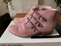 BRONX Stiefelette rosa Leder 39 Tamaris Hilfiger Polo Niedersachsen - Nienhagen Vorschau