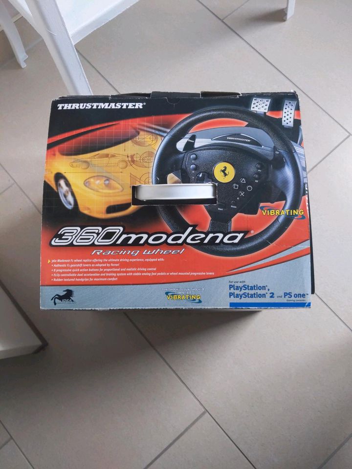 Thrustmaster, 360modena, Playstation, Racing Wheel in Stralsund