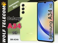 SAMSUNG Galaxy A34 5G / A346 128GB Awesome Lime - Neu + RG 19% Rheinland-Pfalz - Mayen Vorschau