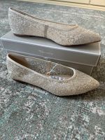 Tamaris Ivory Glam Ballerina Brautschuh 41 Nordrhein-Westfalen - Wermelskirchen Vorschau