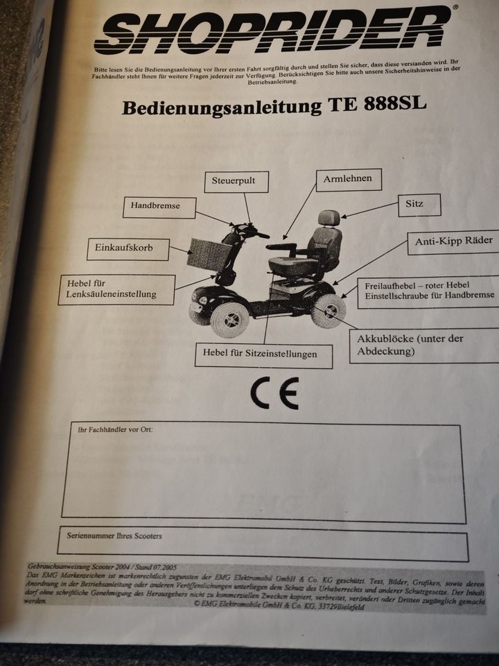 Rentnermobil, Roller, Mobil in Großbeeren