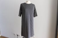 handmade Kleid selbst-genäht schwarz weiß Gr.M Jersey-kleid München - Maxvorstadt Vorschau