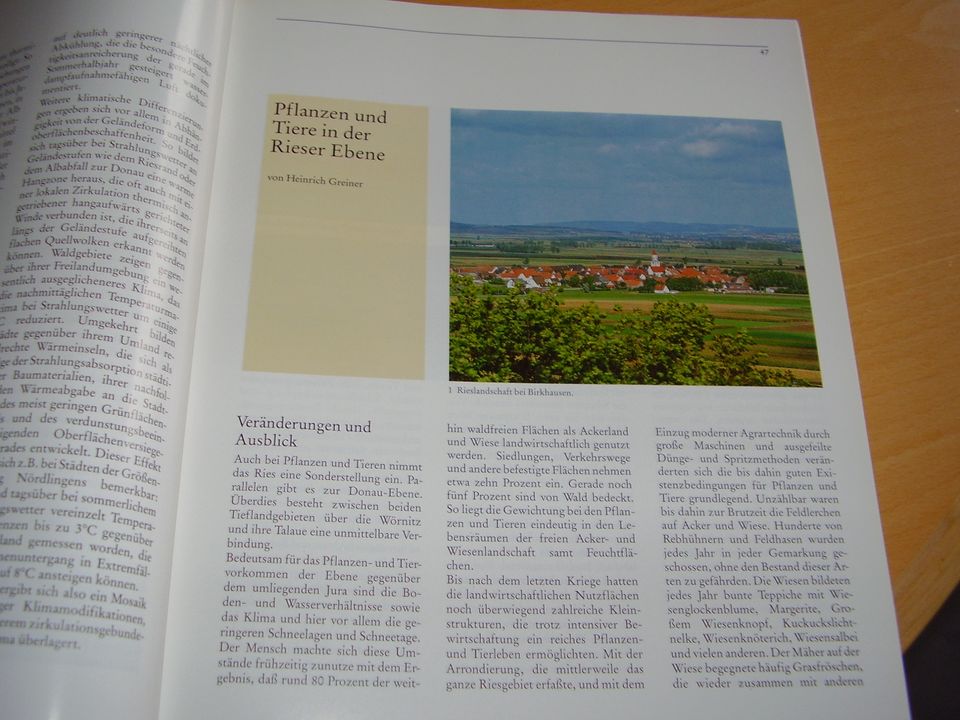 Bildband Landkreis DONAU-RIES aus dem Jahr 1991 * Geschenk in Nordendorf