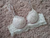 Damen Wäsche Unterwäsche Push-up BH 75 34 A Lila/Beige Niedersachsen - Osterode am Harz Vorschau