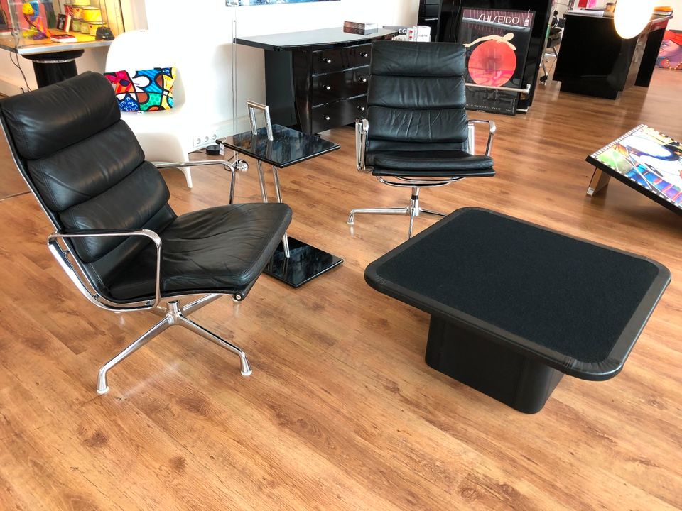 De Sede Ds 3011 Leder Couchtisch schwarz 70er in Koblenz