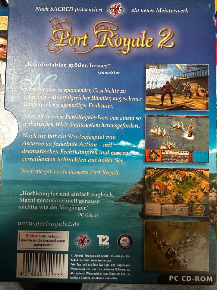 Port Royale 2 - PC Version in Kamen