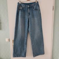 Damen Jeans (blau, gerades weites Bein, Shein) Kreis Pinneberg - Pinneberg Vorschau