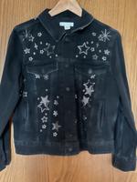 H&M Jeansjacke Jacke Sterne Strass Gr. 38 Hessen - Meinhard Vorschau