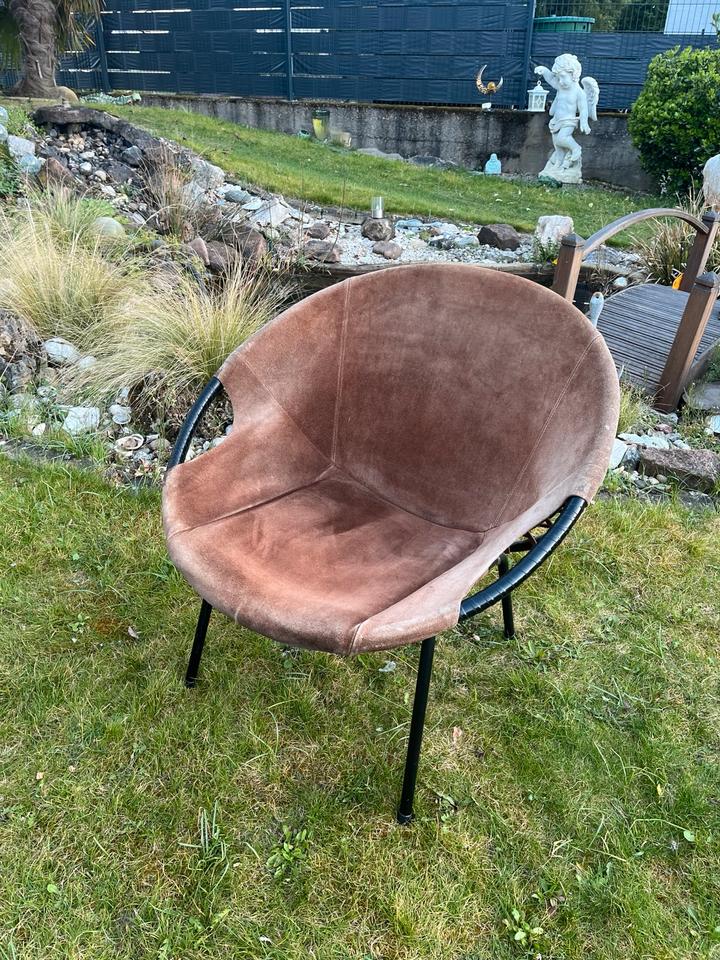 Sessel Cocktailsessel 70er Jahre Lusch Ballon Chair Vintage in Viernheim