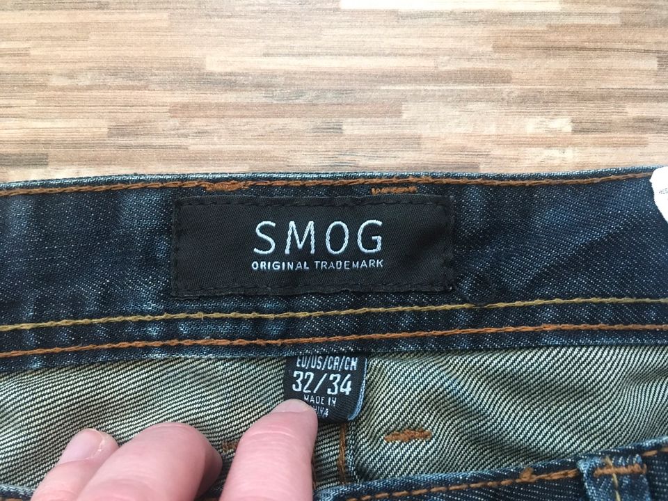 Jeans Herren Smog Gr. 32/34 in Heilbad Heiligenstadt