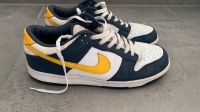 Nike Dunk Low Sneaker Schuh Weiß Blau Gelb Vintage UK 13 EUR 48.5 Nordrhein-Westfalen - Eschweiler Vorschau