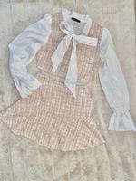 Tweet-Kleid und Crop-Top Set Hessen - Kassel Vorschau
