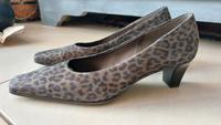 Schuhe von Gabor Gr 7 entspricht 40,5 braun leopard Muster klassi Bochum - Bochum-Nord Vorschau
