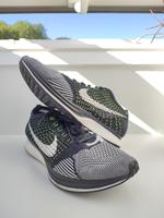 Nike Flyknit Racer Black White Volt Niedersachsen - Braunschweig Vorschau